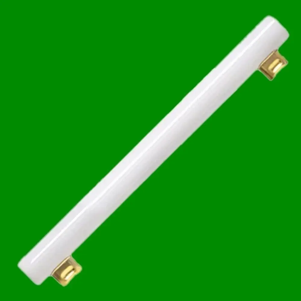 35W GE S14s, 300mm (1ft) Opal Architectural Linear Tube Strip Light Bulb 2S14 - image 2 | Free standard UK delivery included | Discount Quality Products
