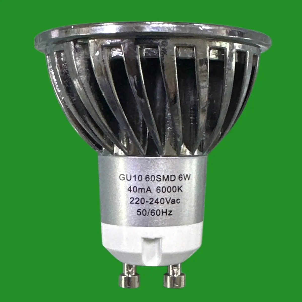 1x 6W (=50W) Top-Max LED GU10 Reflector Spot Light Bulbs 6000K Daylight White - image 3 | Free standard UK delivery included | Discount Quality Products