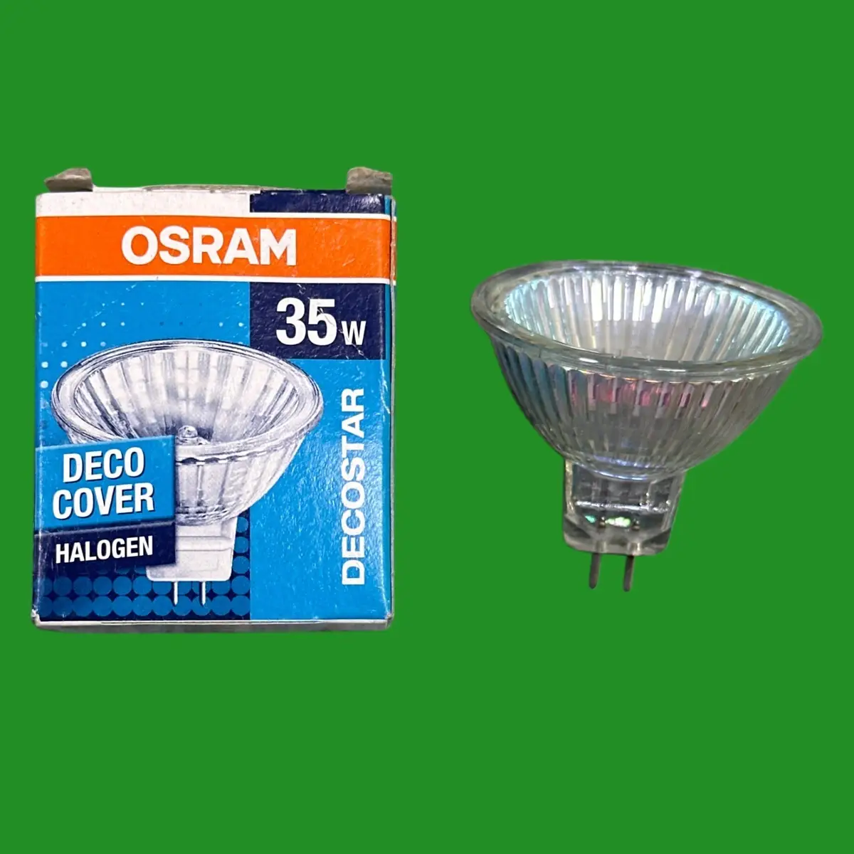1x 35W Osram MR16 GU5.3 46865 WFL 12V Halogen Dimmable Reflector Spot Light Bulb