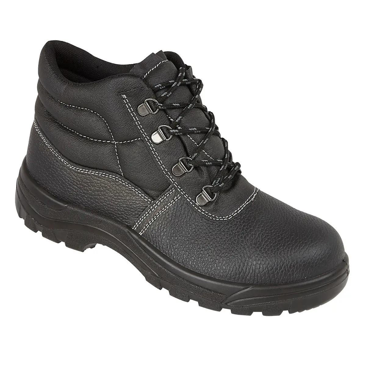 Proforce S1P SRC Black Steel Toe Cap Safety Work Shoe Boots UK 4 1415/9006