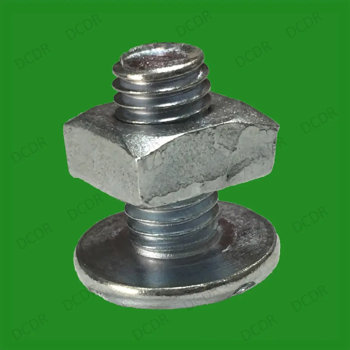 10x (Ten) M10 x 20mm BZP Steel Square Nuts & Bolts for Attaching Shelving etc - image 2 | Free standard UK delivery included | Discount Quality Products