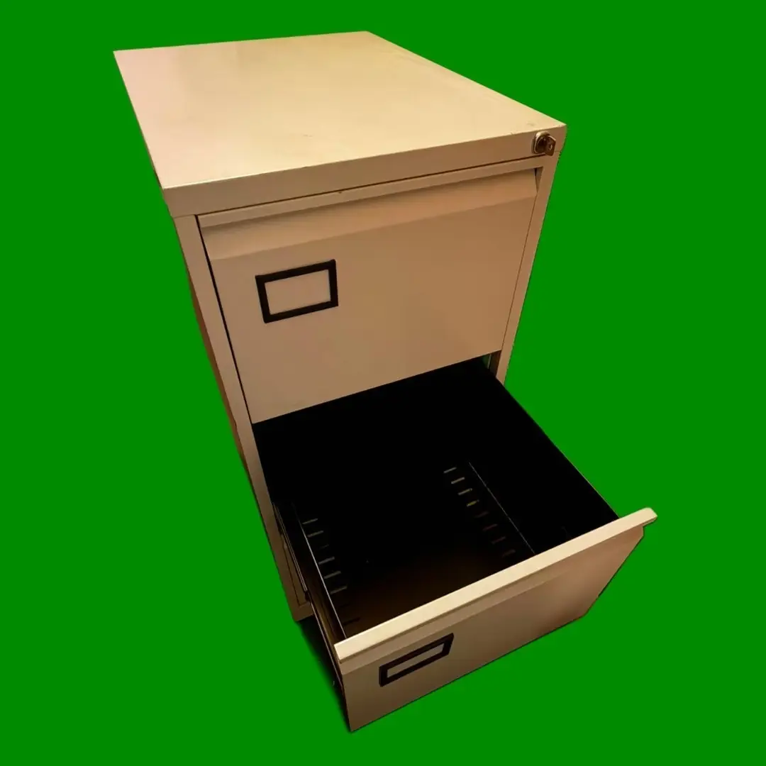 Steel Filing Cabinet, 3 Drawer, Lockable with Key, Office Document Files Storage - image 4 | Free standard UK delivery included | Discount Quality Products
