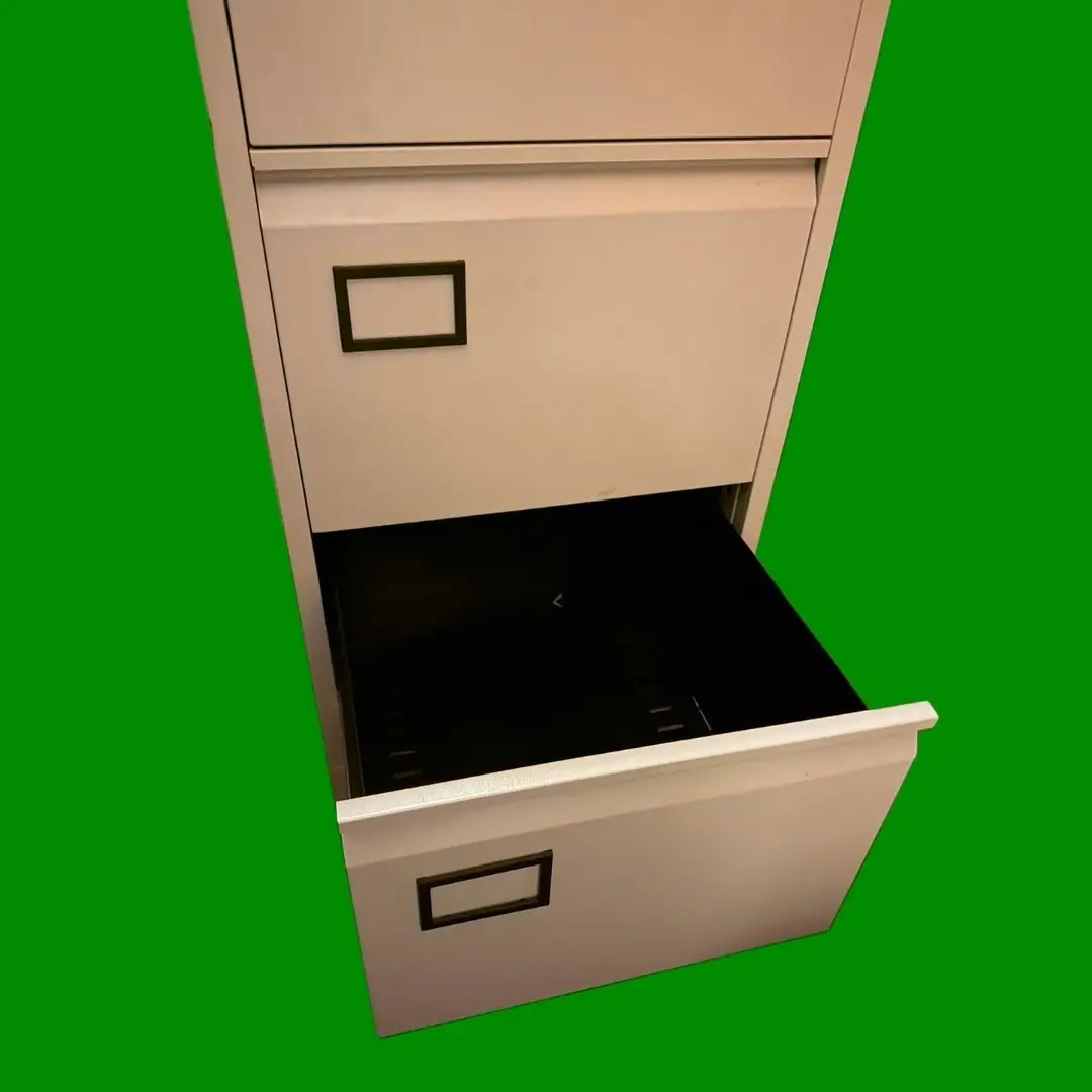 Steel Filing Cabinet, 3 Drawer, Lockable with Key, Office Document Files Storage - image 5 | Free standard UK delivery included | Discount Quality Products