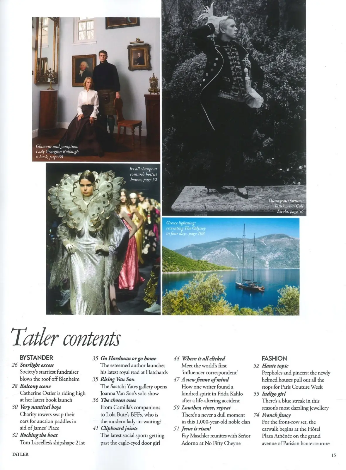 TATLER Magazine: 125 Year Anniversary Special, Cole Escola, Couture, July 2026 - image 3 | Free standard UK delivery included | Discount Quality Products