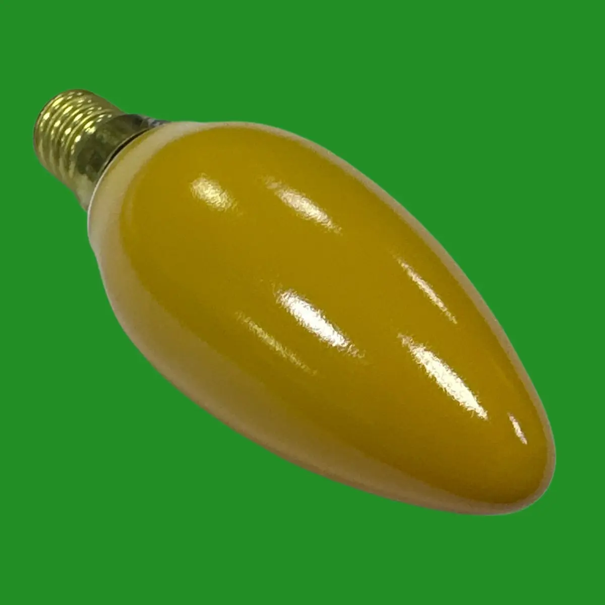 40W Bell Amber Coloured Dimmable Candle Incandescent Light Bulb SES E14 Lamp - image 3 | Free standard UK delivery included | Discount Quality Products