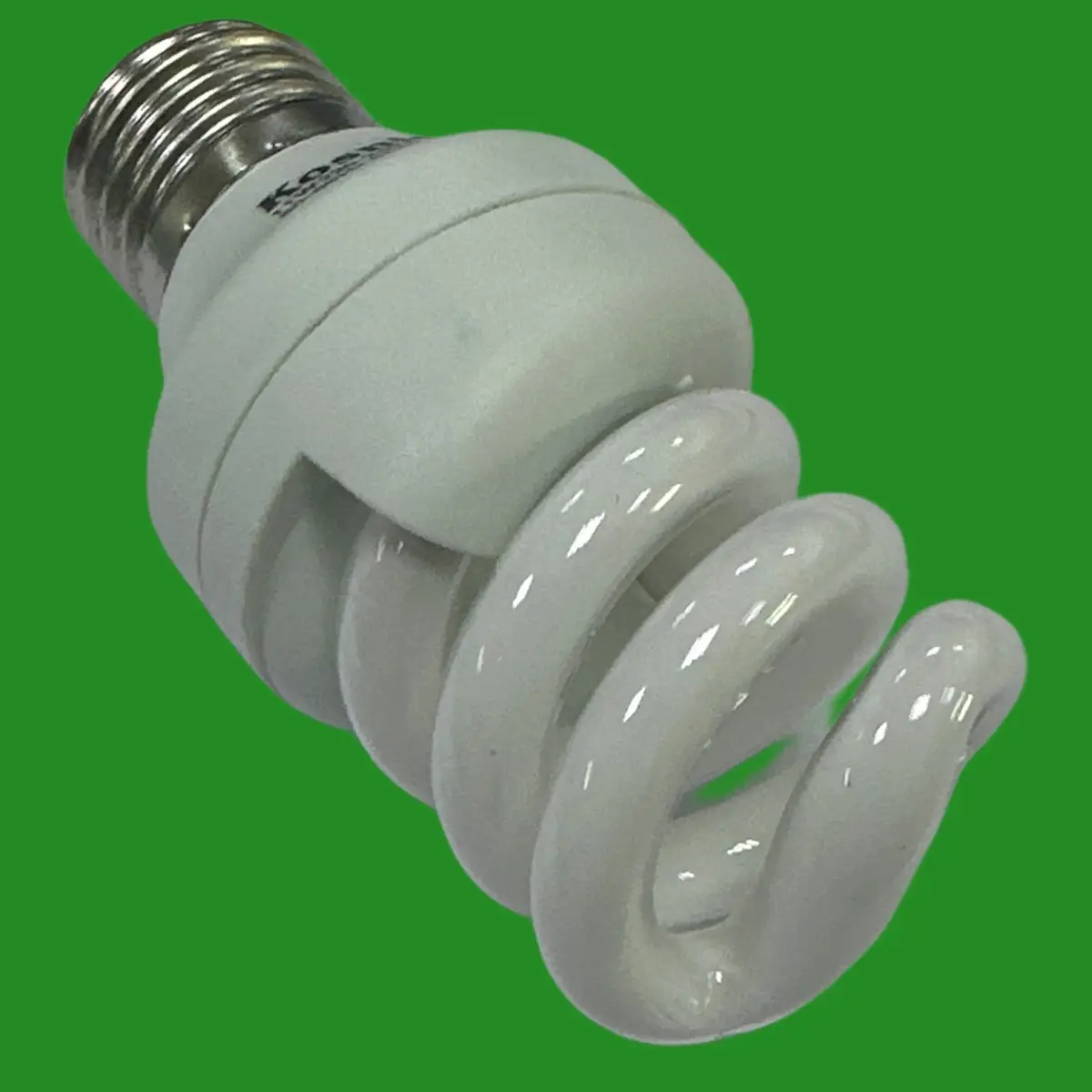 8x 11W (=50W) Kosnic CFL Spiral Light Bulbs, Edison Screw ES E27 6500K Daylight - image 3 | Free standard UK delivery included | Discount Quality Products