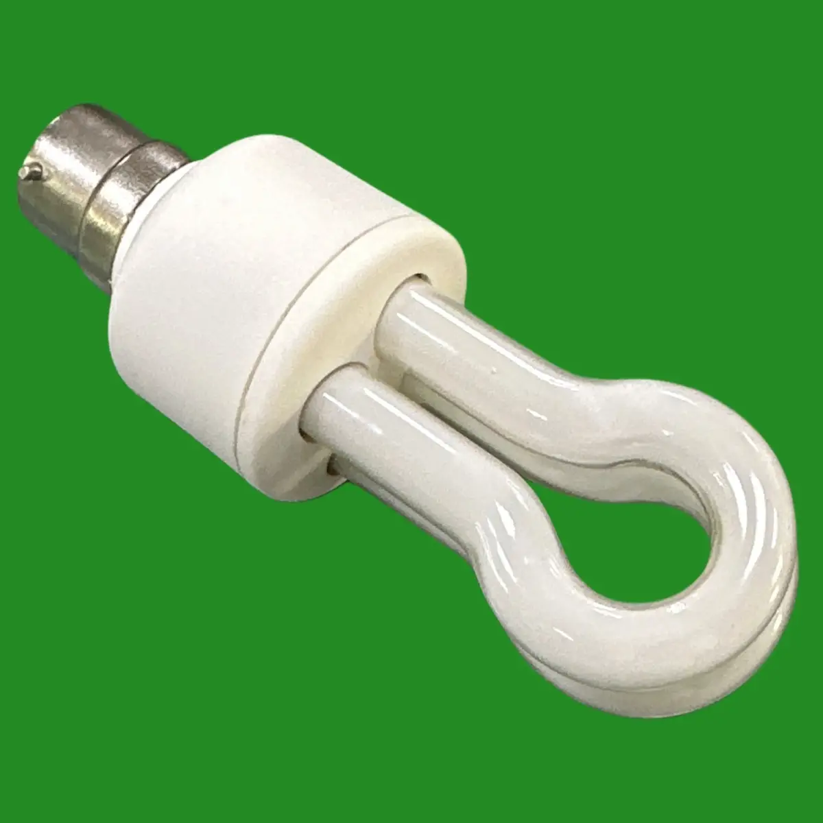 2x 9W (=40W) CFL Looped Stick Light Bulbs Low Energy Power Saving 2700K BC B22 - image 4 | Free standard UK delivery included | Discount Quality Products