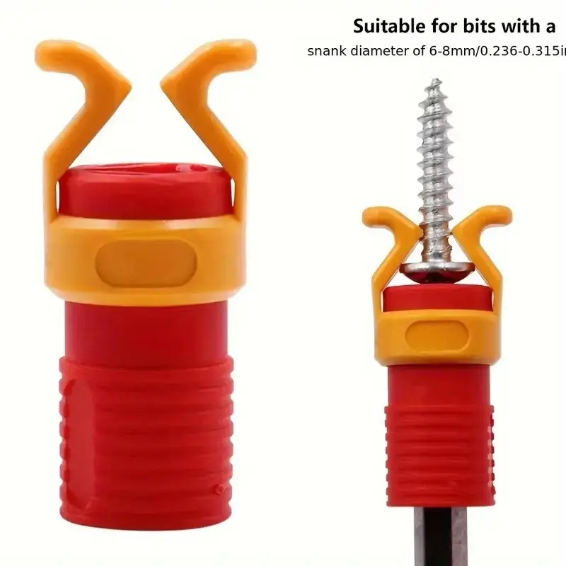 2x DIY Screw Holder Clamper Fixing Set for Secure Screw and Bit Sleeve Grip - image 5 | Free standard UK delivery included | Discount Quality Products