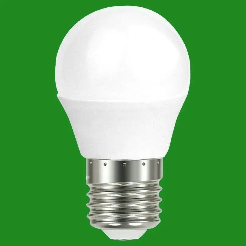 2x 7W (=60W) TCP LED Mini Globe Golf Round G45 Light Bulbs ES E27 Screw 2700K - image 4 | Free standard UK delivery included | Discount Quality Products