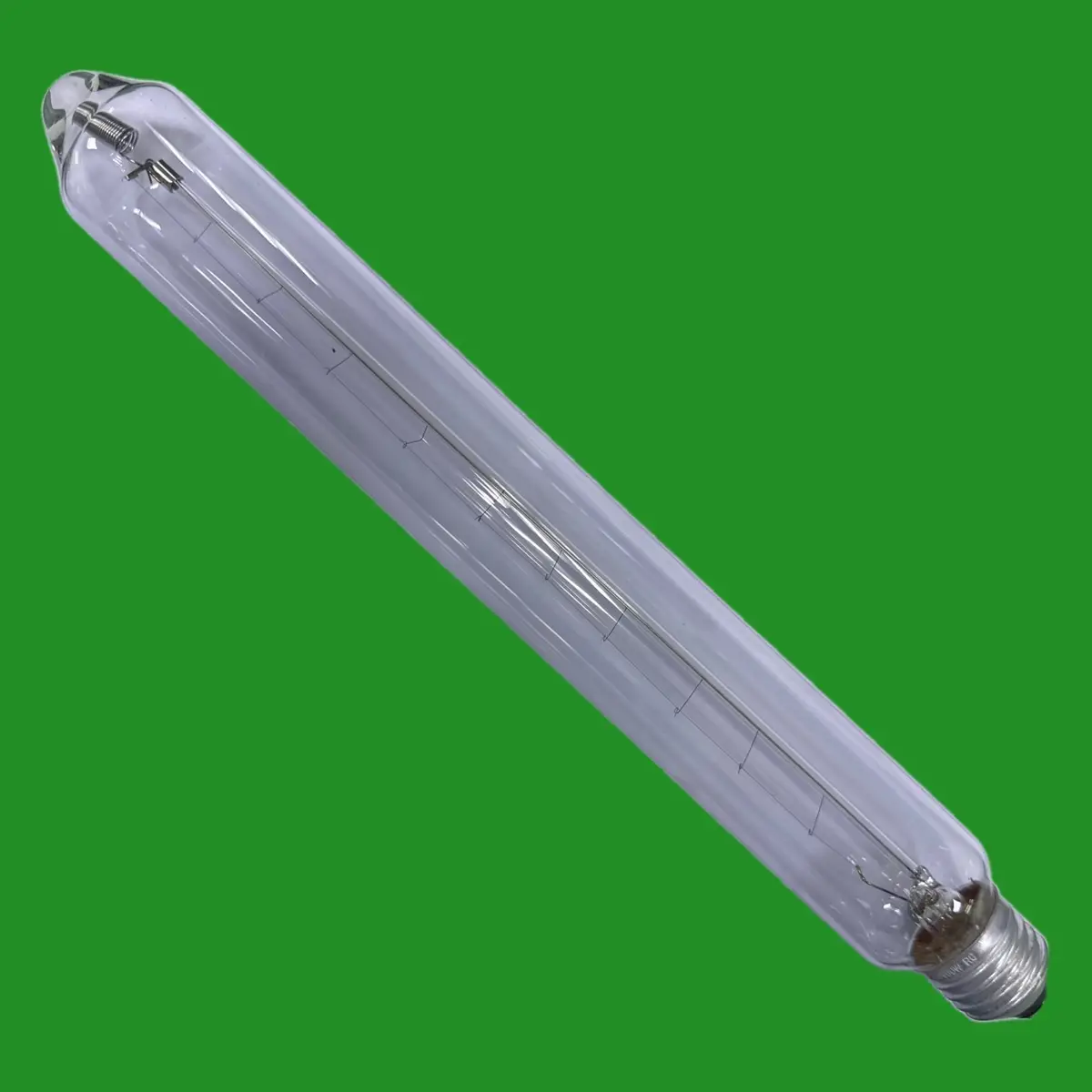 60W Colorenta 310mm Clear Tube  Church Candle Light Bulb, ES E27, Bar Restaurant