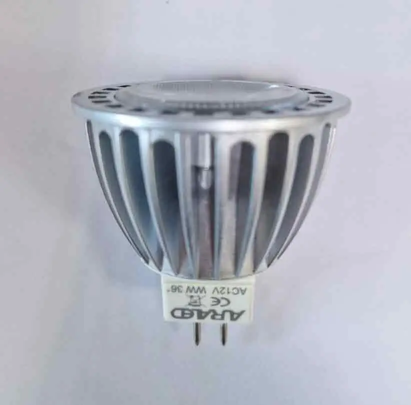 1x 5W (=50W) Auraled LED MR16 2-pin 12V, 2700K Warm White 320lm Spot Light Bulb - image 3 | Free standard UK delivery included | Discount Quality Products