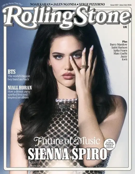 Rolling Stone Magazine: Sienna Spiro, BTS Special, Paddington, June/July 2026