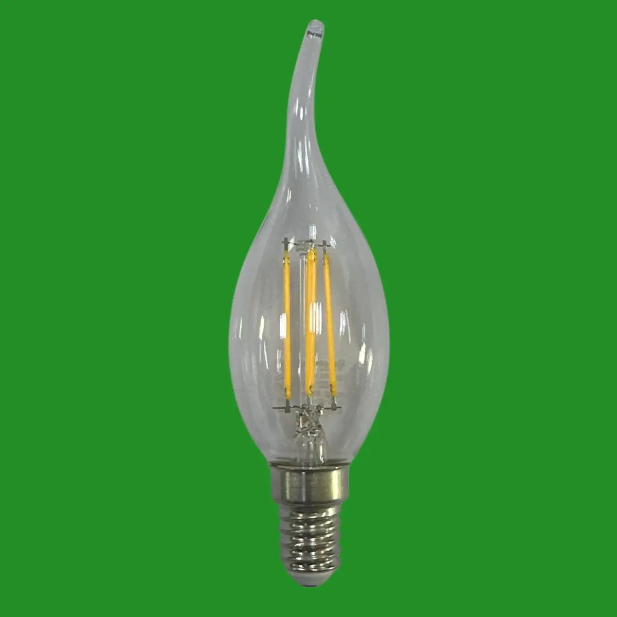 2x 5W (=40W) Crompton Dimmable Bent Tip LED Filament Candle Light Bulbs SES E14 - image 2 | Free standard UK delivery included | Discount Quality Products