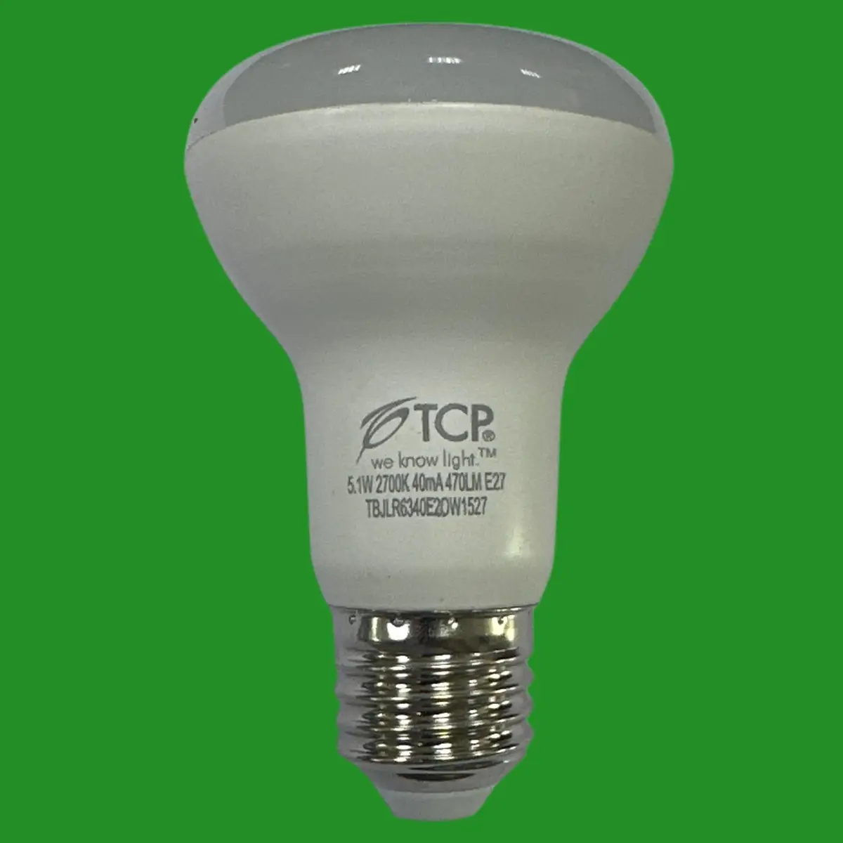 5.1W (=40W) TCP R63 LED Pearl Reflector Light Bulbs 2700K ES E27 Edison Screw - image 3 | Free standard UK delivery included | Discount Quality Products