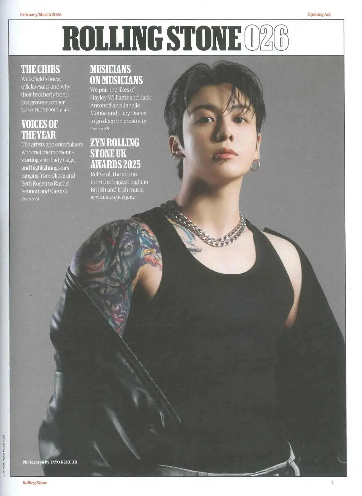 Rolling Stone Magazine Double Bundle: Issue 26 & 28, BTS, Jung Kook, K-Pop, 2026 - image 7 | Free standard UK delivery included | Discount Quality Products