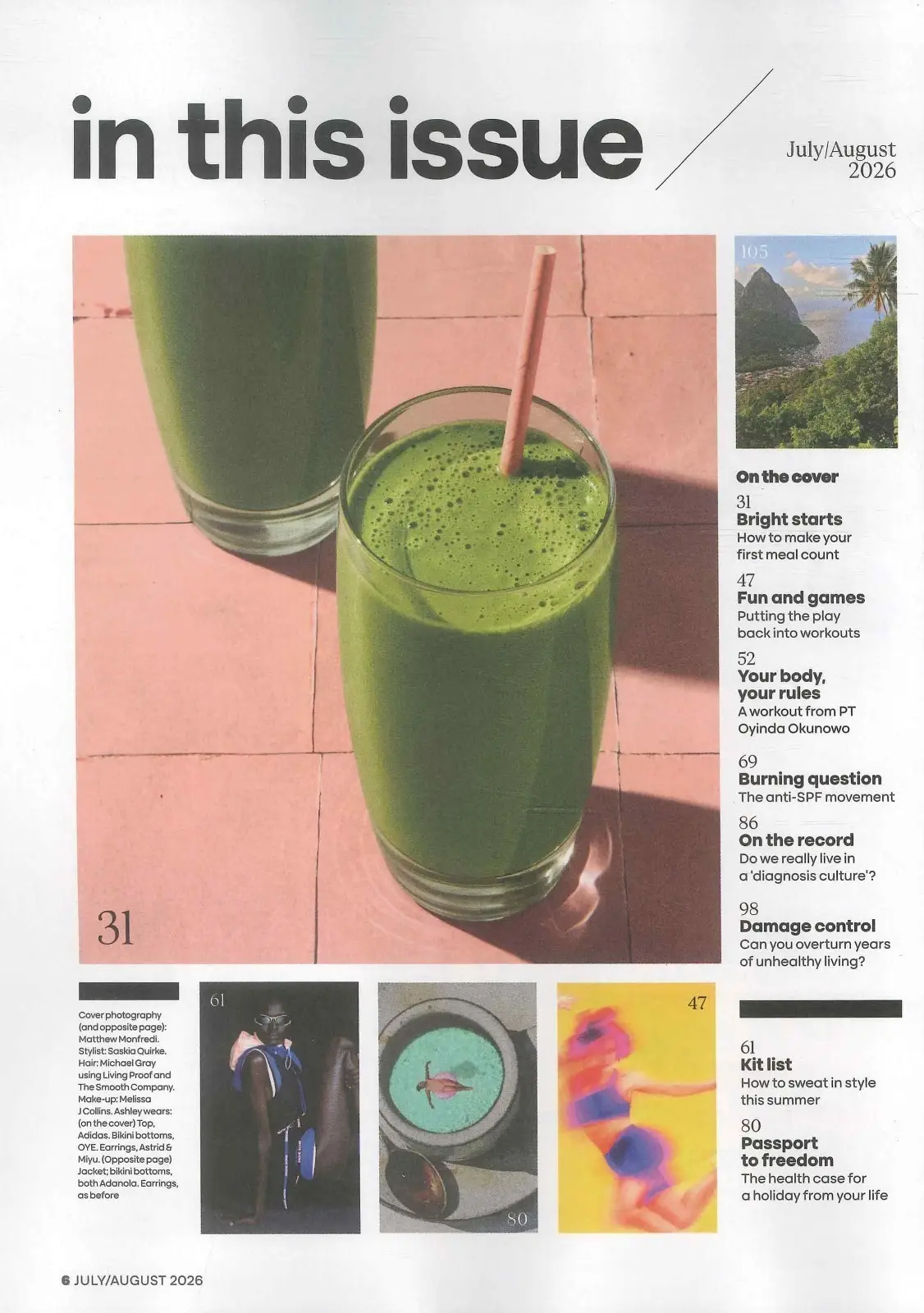 Women's Health Magazine: Ashley James, Strength Training Guide, July/Aug 2026 - image 4 | Free standard UK delivery included | Discount Quality Products