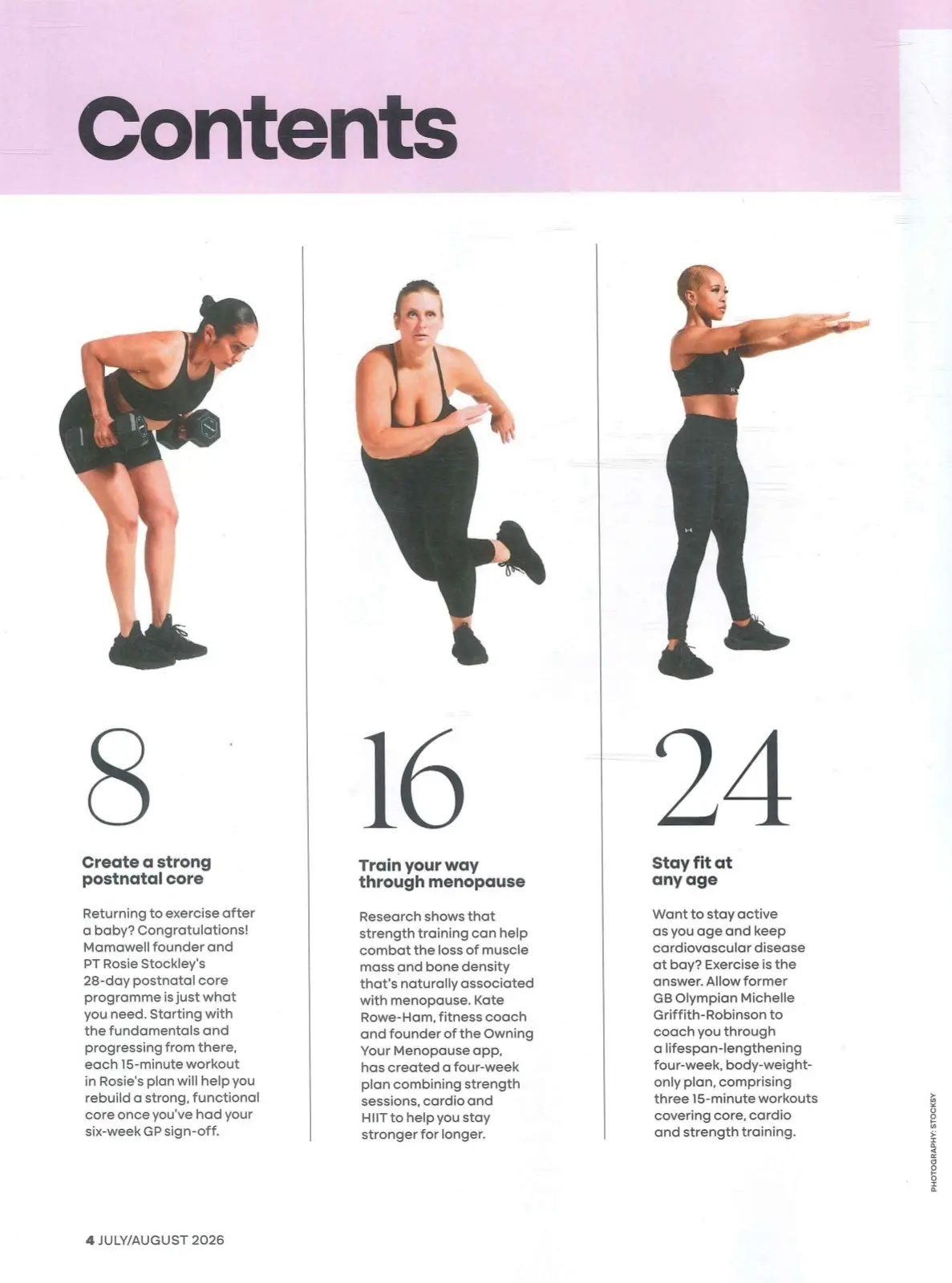 Women's Health Magazine: Ashley James, Strength Training Guide, July/Aug 2026 - image 7 | Free standard UK delivery included | Discount Quality Products