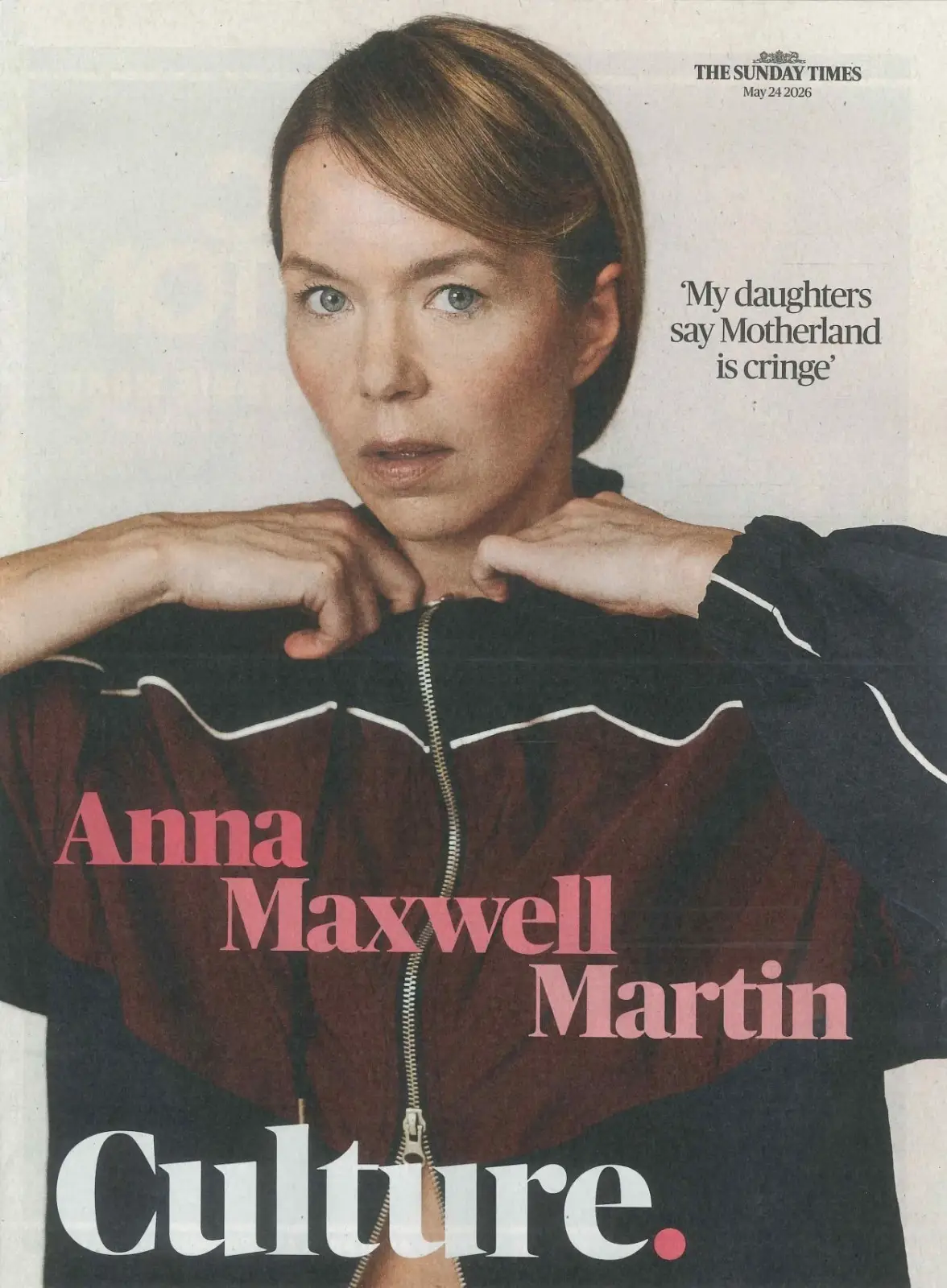 Sunday Times Culture Magazine: Anna Maxwell Martin, Jack White, Film, 24.5.26