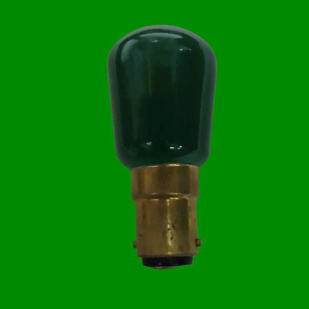 3x 15W Green BELL Coloured Pygmy Sign Display Lamp Small Bayonet Cap SBC B15 - image 3 | Free standard UK delivery included | Discount Quality Products