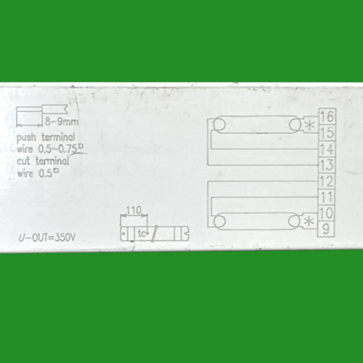 Tridonic PC 2x14-21/24/39 Fluorescent Electronic Ballast 2x 14/24/18W 22176185 - image 6 | Free standard UK delivery included | Discount Quality Products