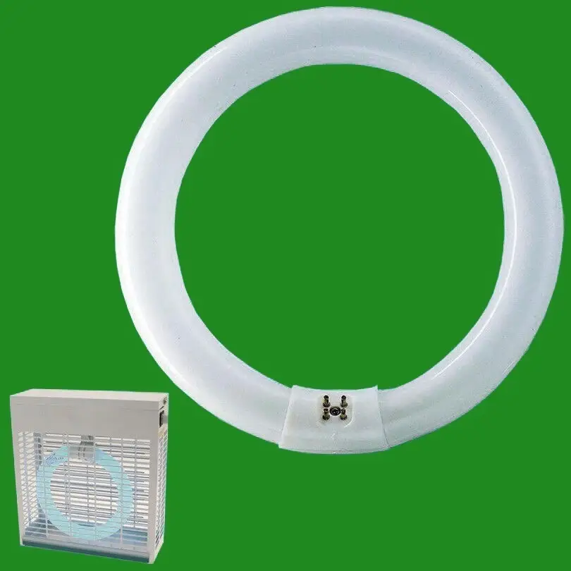22W NEC 8" T9 Circular UV Ultraviolet Tube Blacklight Insect Killer BL350 Bulb