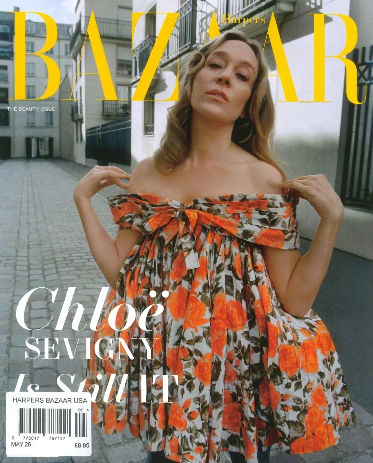 Harper's Bazaar USA Magazine: Chloe Sevigny, Matthieu Blazy, Fashion, May 2026