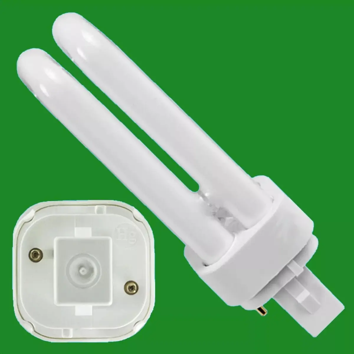 4x 26W GE G24d-3 2 pin Low Energy CFL Light Bulbs 3000K 830 Warm White PL Lamps - image 2 | Free standard UK delivery included | Discount Quality Products