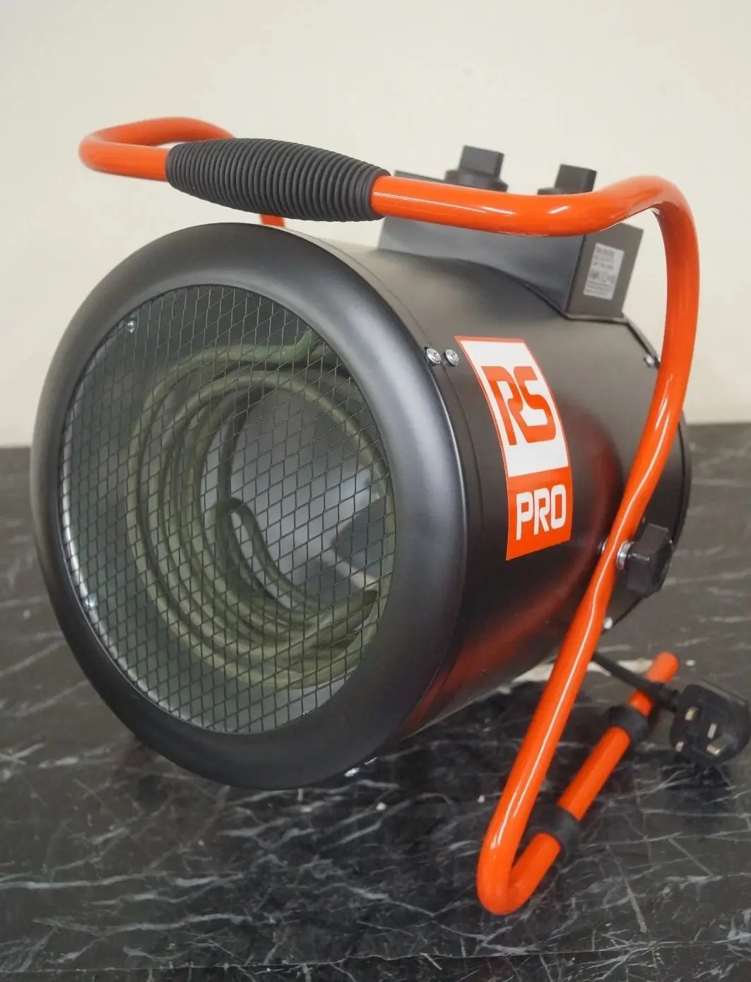 3kW Industrial Floor Fan Heater, RS PRO, BG-C3/1-13 / Type G - British 3-Pin - image 7 | Free standard UK delivery included | Discount Quality Products