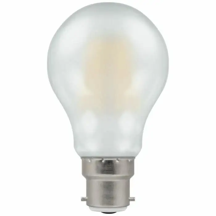 5W (=40W) Crompton Dimmable Pearl GLS LED Filament Light Bulb BC B22 2700K Lamp - image 2 | Free standard UK delivery included | Discount Quality Products