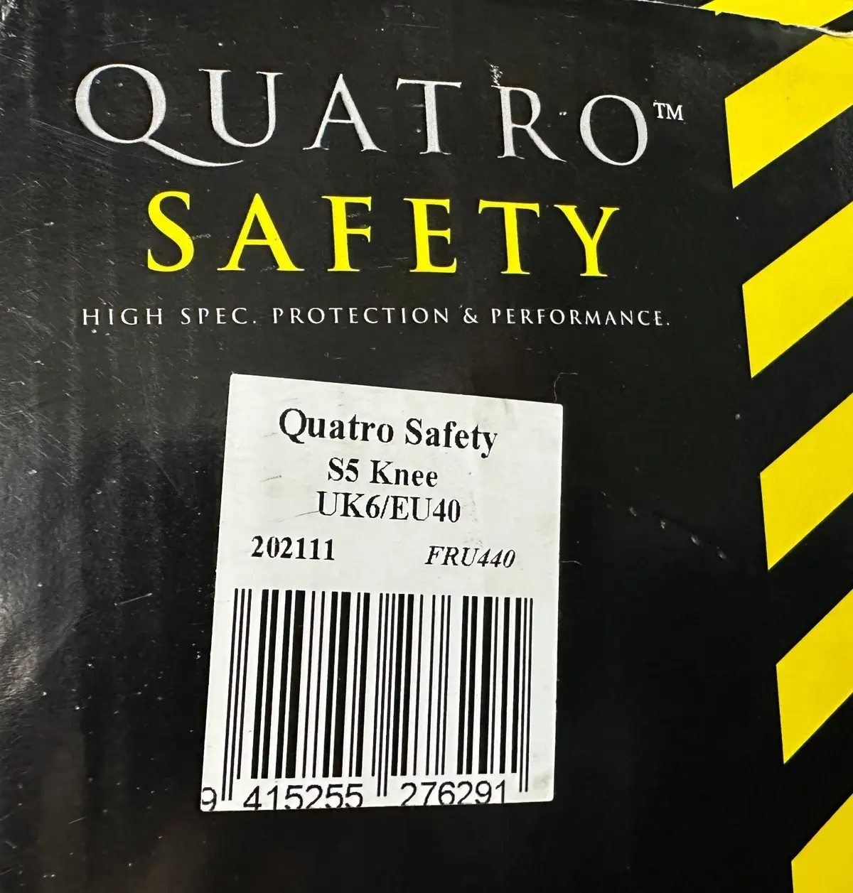 Quatro SkellerUp S5 16" Knee Steel Toe Cap Safety Work Wellington Boot UK 6 SRC - image 6 | Free standard UK delivery included | Discount Quality Products