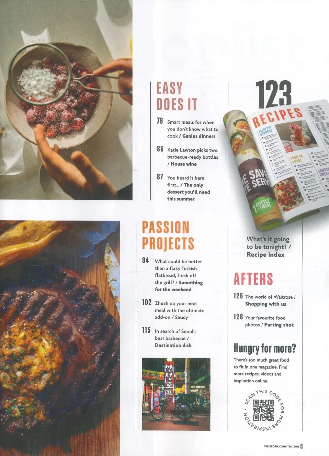 Waitrose & Partners Food Magazine Issue #194, Cooking, Baking Recipes, June 2026 - image 4 | Free standard UK delivery included | Discount Quality Products