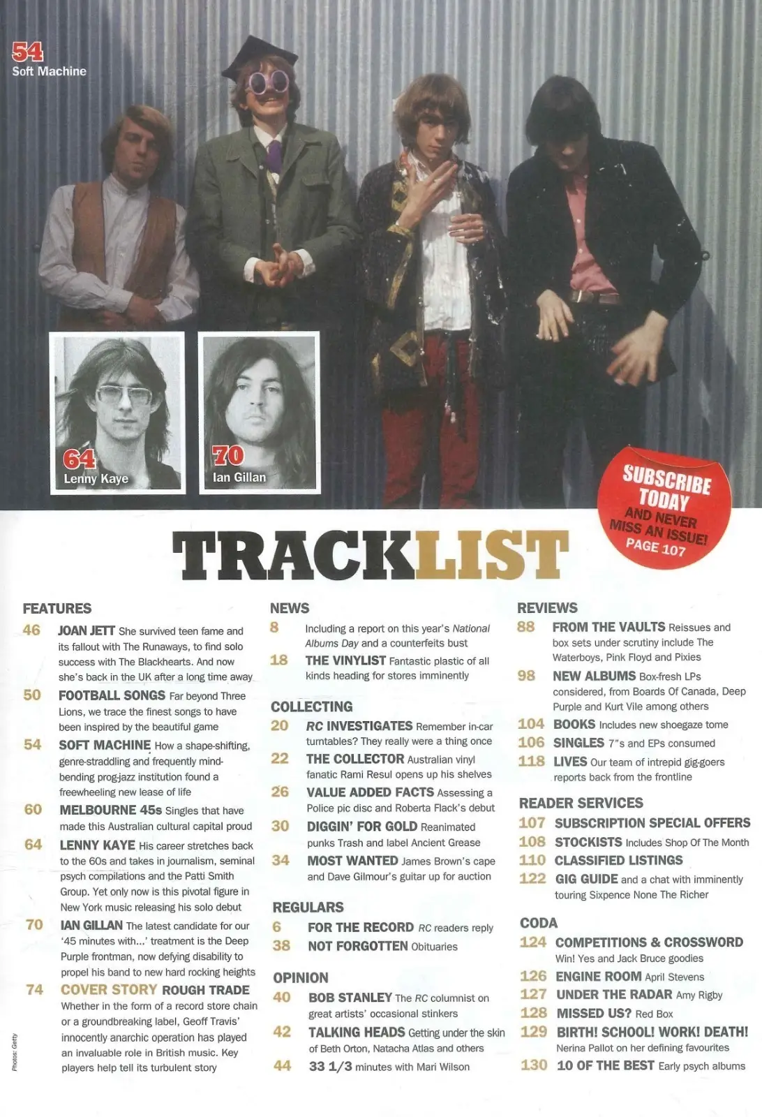 Record Collector Magazine: Joan Jett, Football Songs, Lenny Kaye, July 2026 - image 3 | Free standard UK delivery included | Discount Quality Products