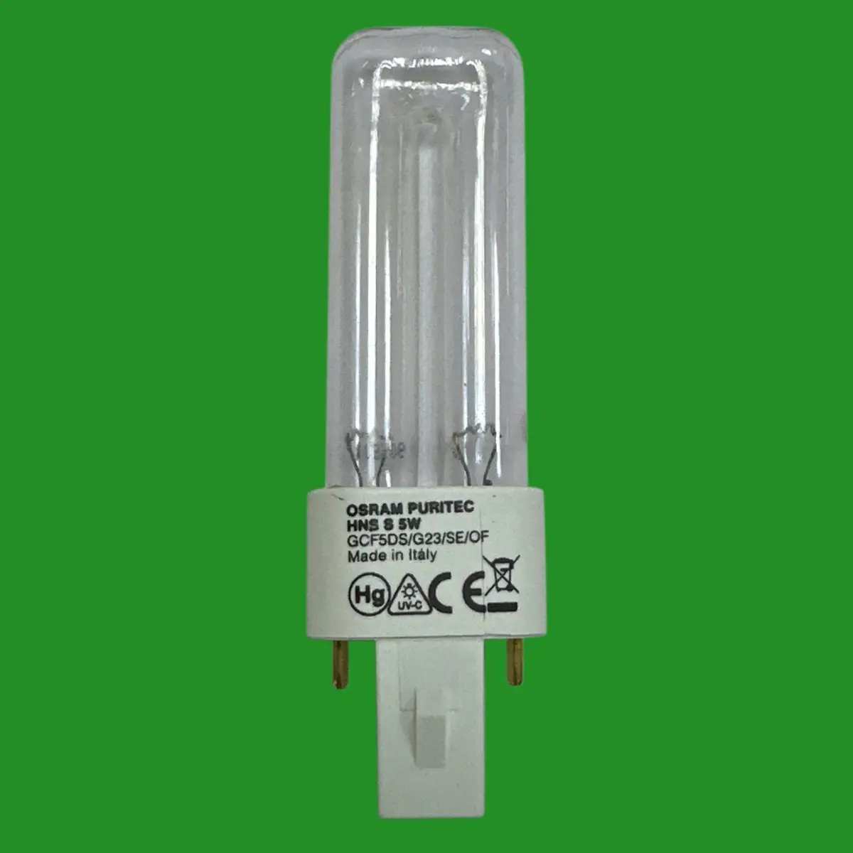 5W OSRAM UVC G23 CFL PL Fish Pond UV UltraViolet Germicidal Light Bulb Clarifier - image 2 | Free standard UK delivery included | Discount Quality Products