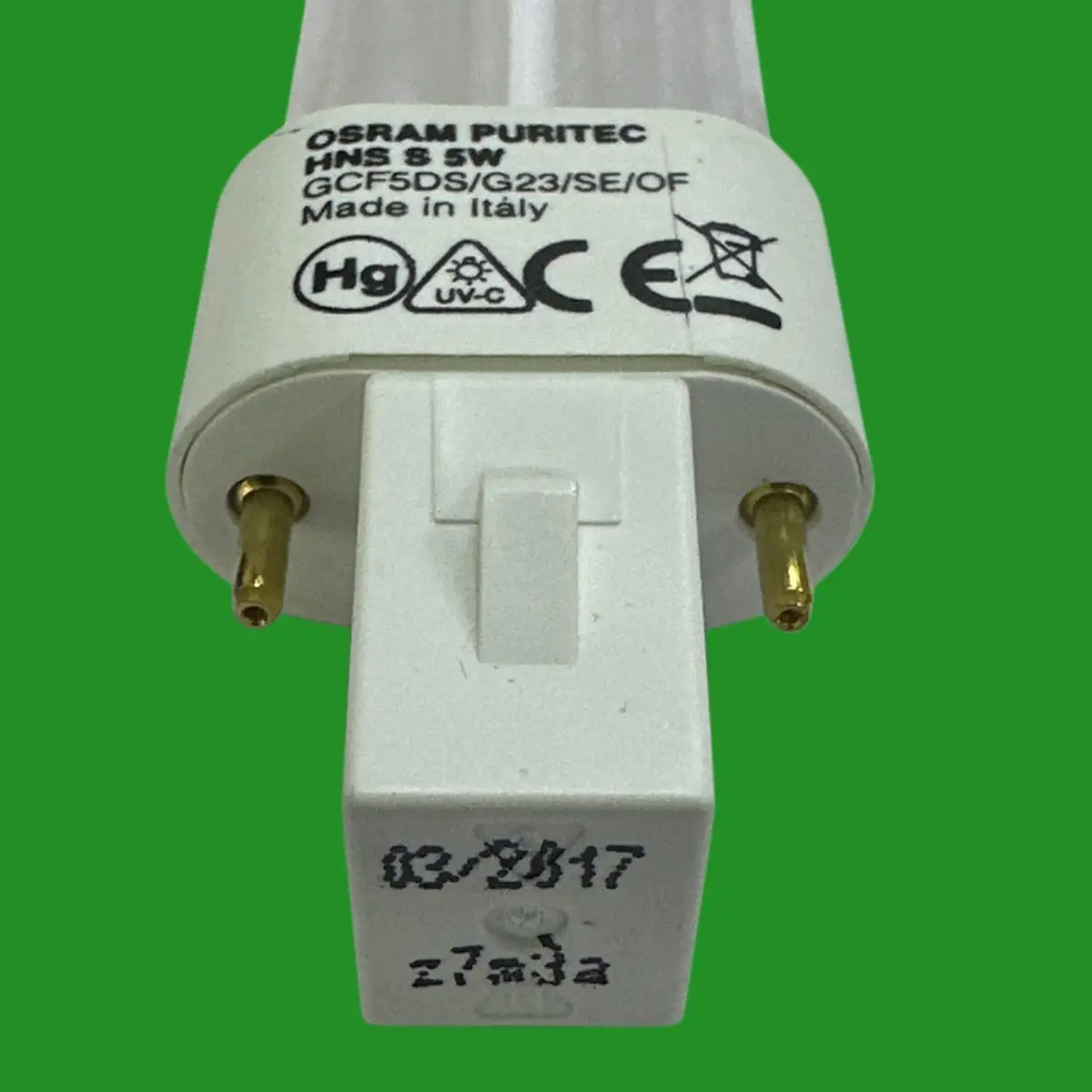 5W OSRAM UVC G23 CFL PL Fish Pond UV UltraViolet Germicidal Light Bulb Clarifier - image 3 | Free standard UK delivery included | Discount Quality Products