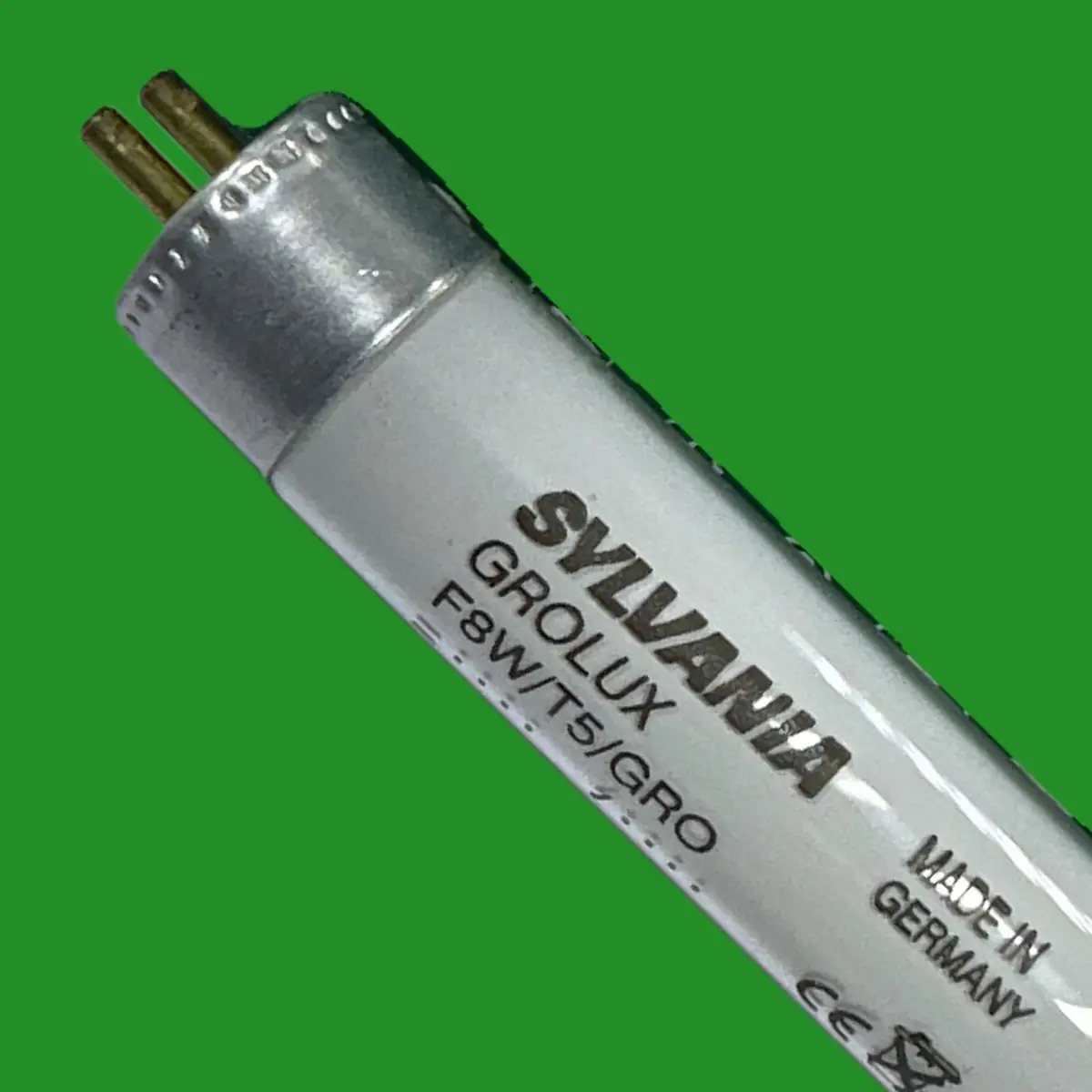 8W Sylvania Grolux F8W/T5/GRO 12" 300mm Fluorescent Tube Aquarium Plants Flora