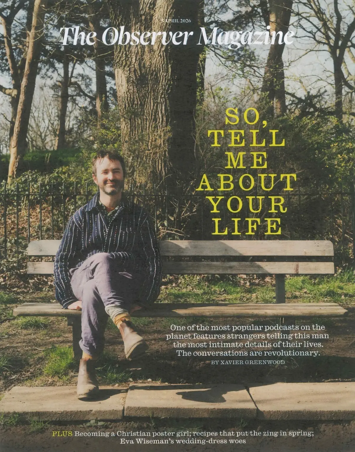 Observer Magazine: Tom Rosenthal, Sally Abe, Catriona Ward, Eva Wiseman, 5.4.26