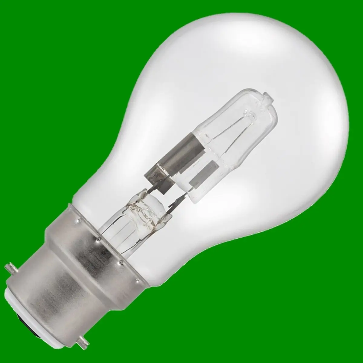 12x 100W (=120W) Clear Dimmable Halogen GLS A55 Light Bulbs, Bayonet BC B22 Lamp - image 3 | Free standard UK delivery included | Discount Quality Products