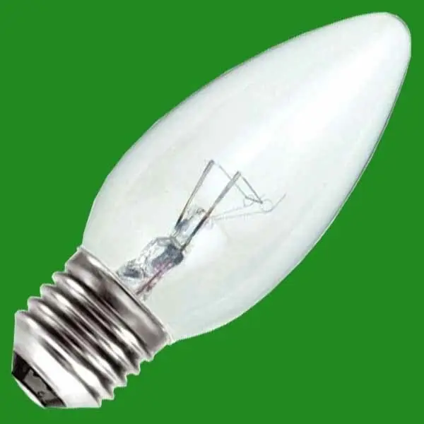 6x 40W BELL Incandescent Filament Dimmable Candle Clear Light Bulb E27 ES - image 2 | Free standard UK delivery included | Discount Quality Products