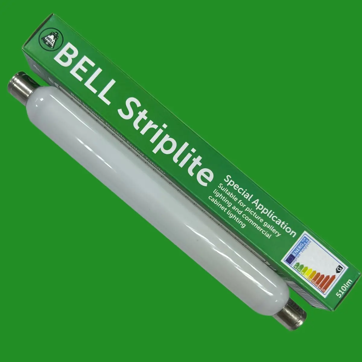 1x 60W BELL 221mm Opal Double Ended Tubular Lamp S15 Linear Strip Light Bulb