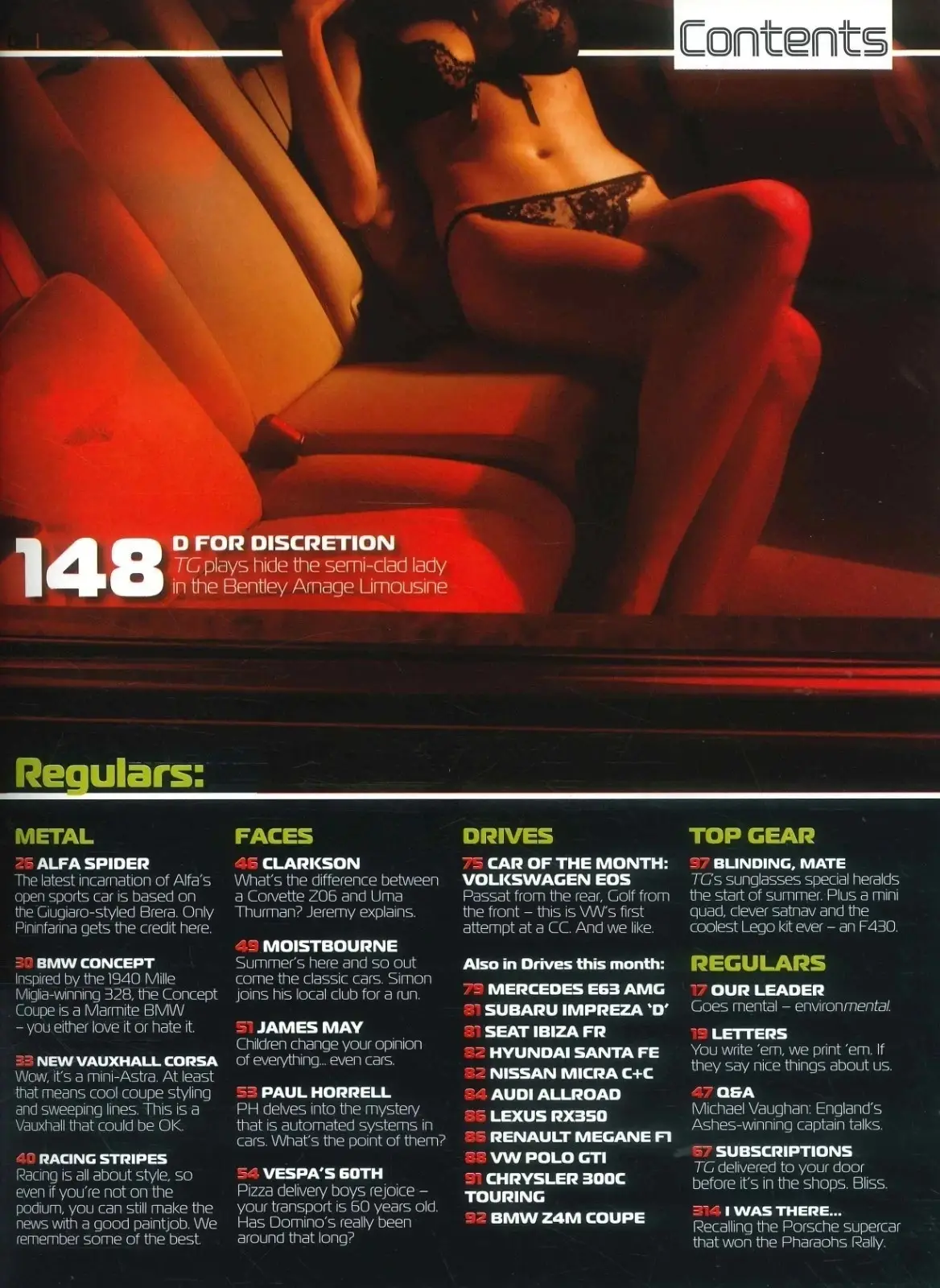 BBC Top Gear Magazine: Issue #154, Ferrari 599 GTB, Lambo Murcielago, July 2006 - image 4 | Free standard UK delivery included | Discount Quality Products