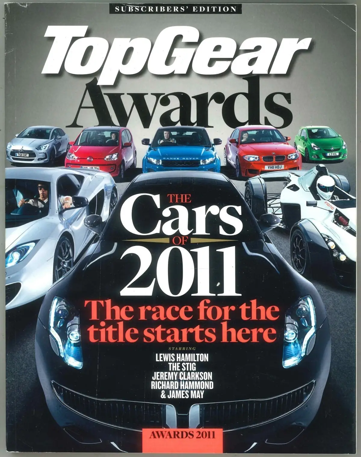 BBC Top Gear Magazine: Issue #225, Lewis Hamilton, Awards 2011 (Slight Wear)