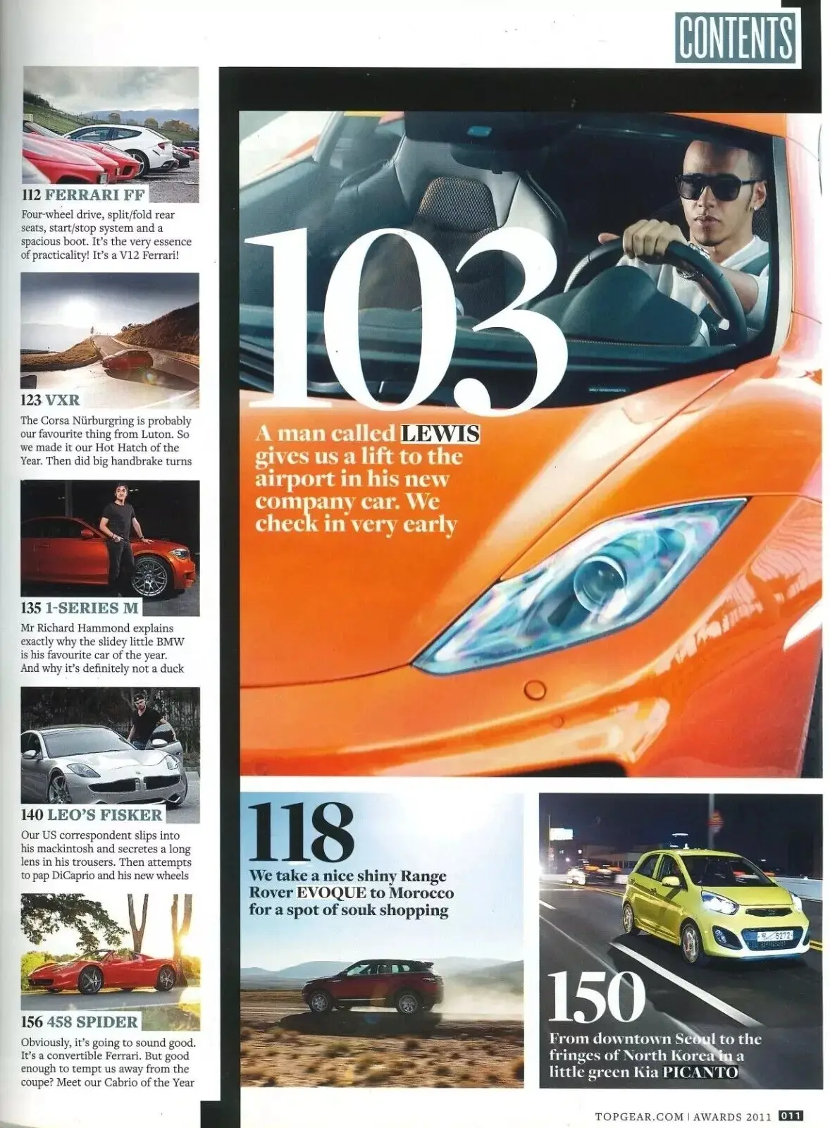 BBC Top Gear Magazine: Issue #225, Lewis Hamilton, Awards 2011 (Slight Wear) - image 2 | Free standard UK delivery included | Discount Quality Products