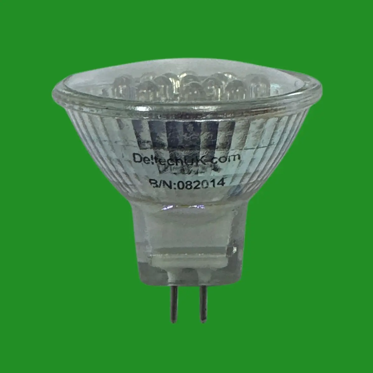 4x 1W Deltech 15 LED MR11 Spot Light Bulbs, Cool White, 12V Lamps GU4 Lamps