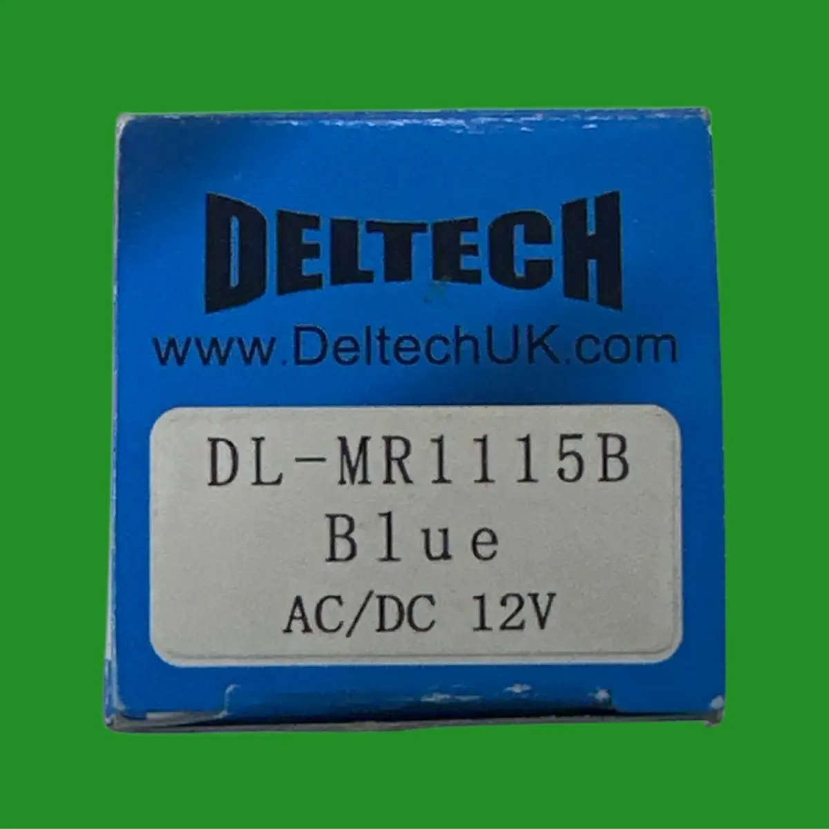 1x 1W Deltech Blue Coloured 15 LED MR11 Spot Light Bulb, 12V Lamp GU4 - image 3 | Free standard UK delivery included | Discount Quality Products