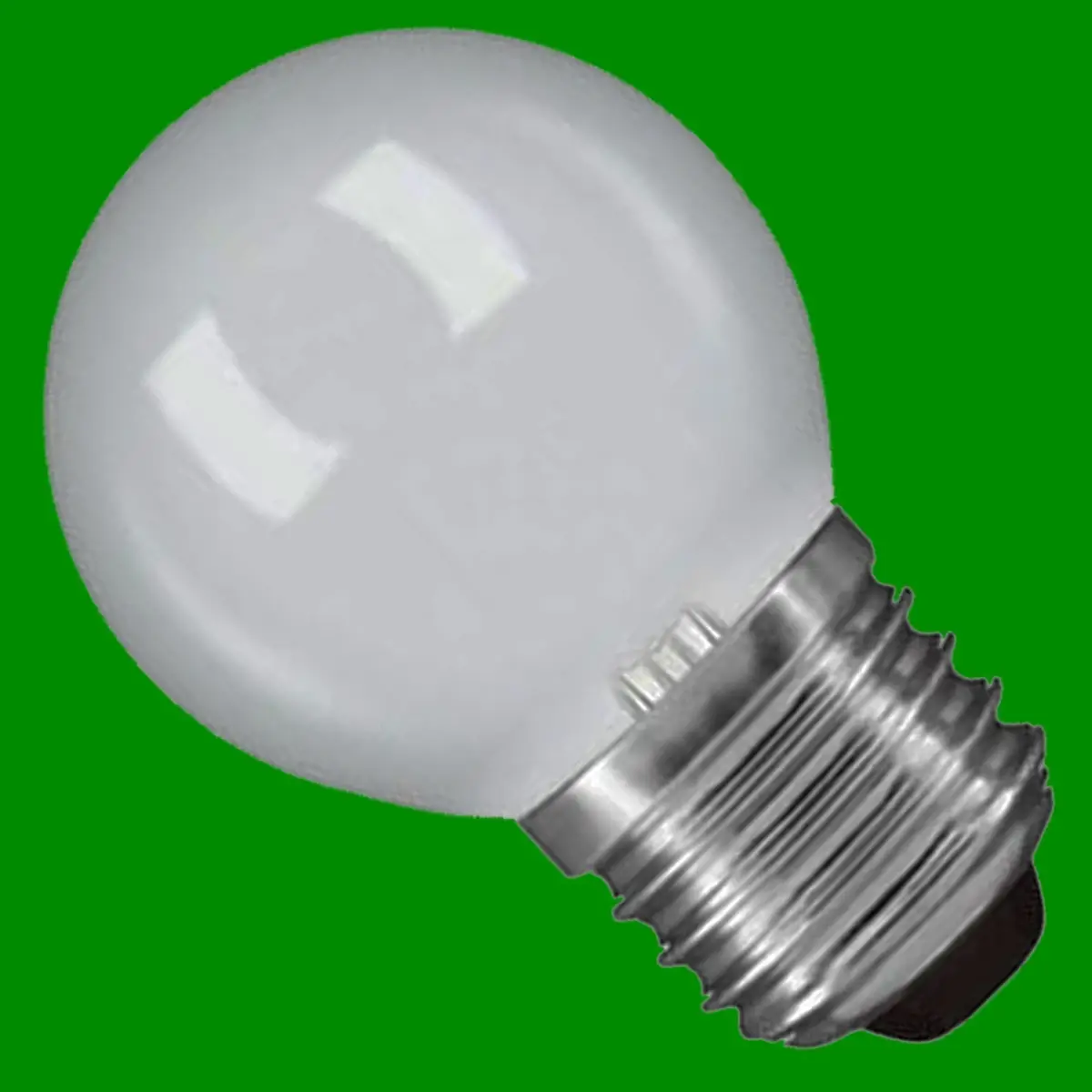 25x 60W Frosted Round Golf Ball Dimmable ES E27 Edison Screw Light Bulb Lamps