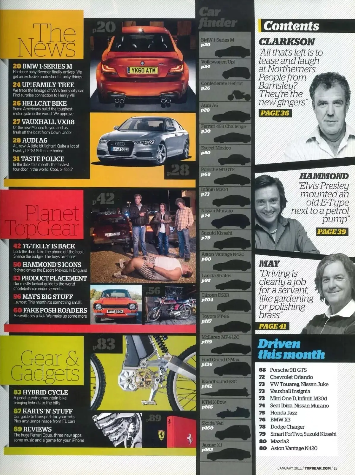 BBC Top Gear Magazine: Issue #213, Stratos, Aston Vantage, Jan 2011 (Crease) - image 4 | Free standard UK delivery included | Discount Quality Products