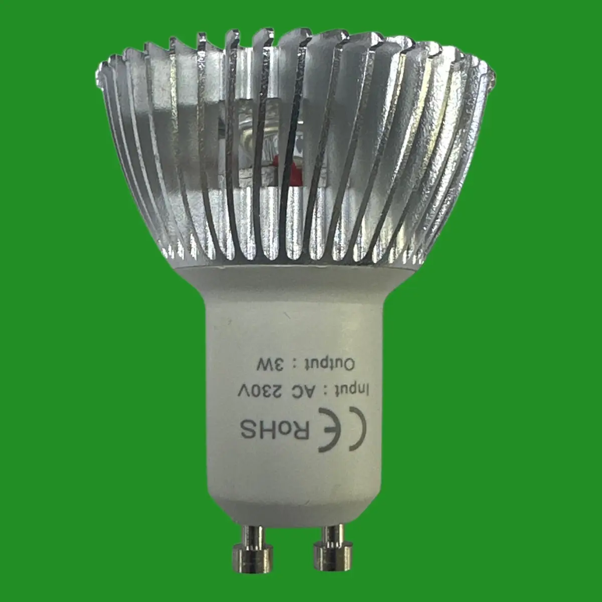 3x 3W Vision LED GU10 Reflector Spot Light Bulbs, 4000K Cool White Lamps - image 2 | Free standard UK delivery included | Discount Quality Products
