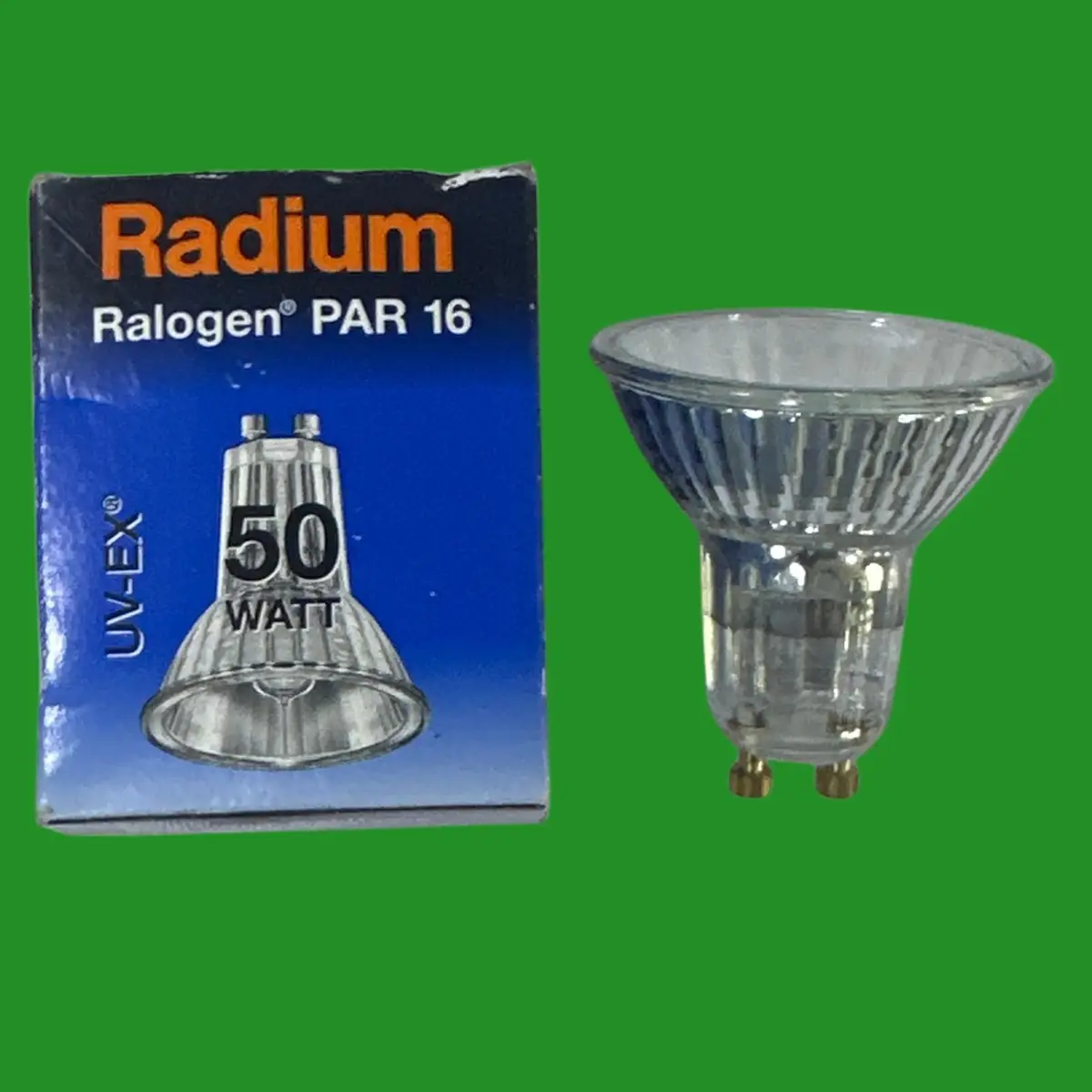 Radium 50W GU10 Halogen PAR16 Dimmable Reflector 36° Flood Ralogen Light Bulb