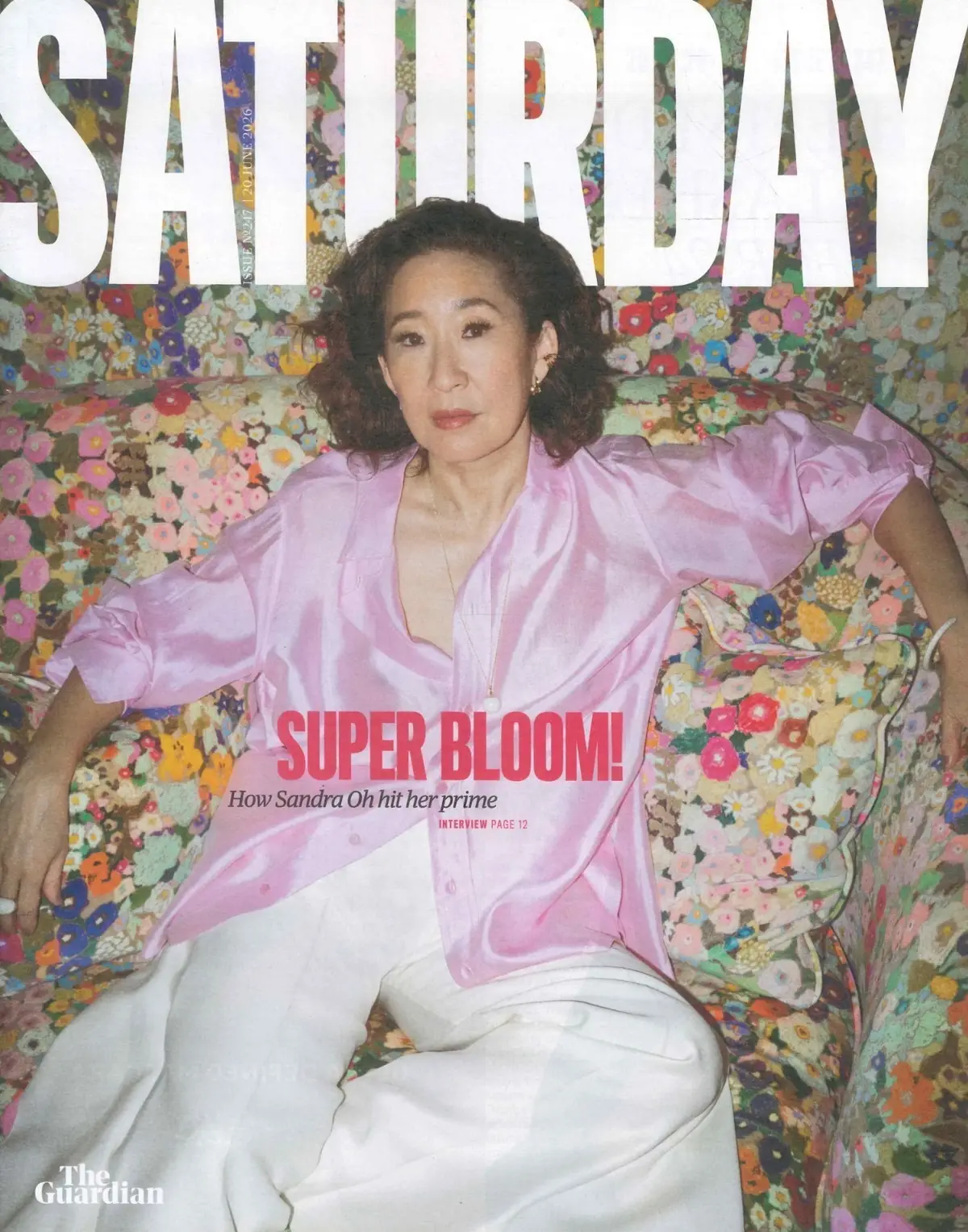 Guardian Saturday Magazine: Sandra Oh, Olivia Cooke, Frank Bowling, 20.6.26