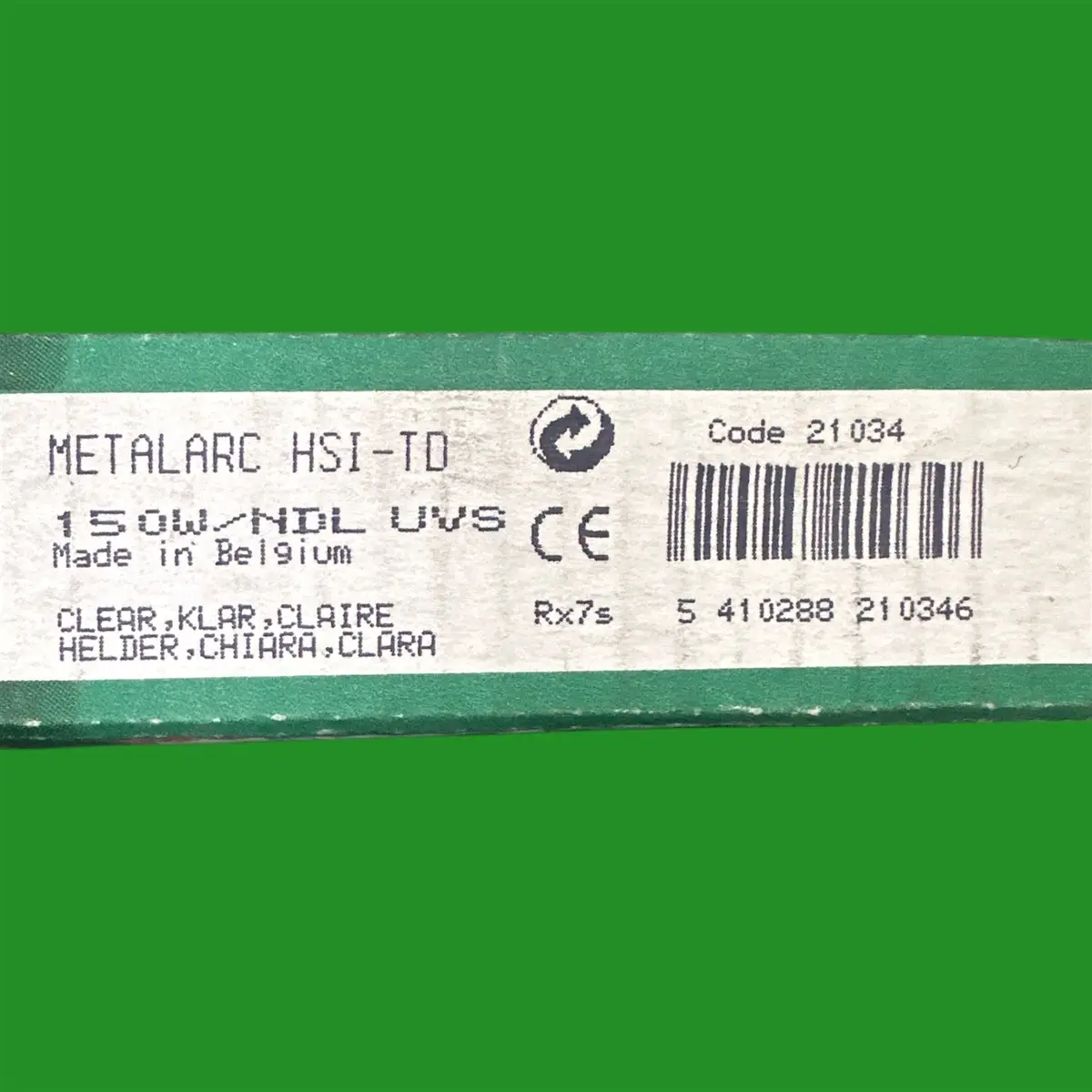 1x 150W Sylvania RX7S HSI-TD NDL Clear MHL Metal Halide Lamp Floodlight Tube - image 3 | Free standard UK delivery included | Discount Quality Products